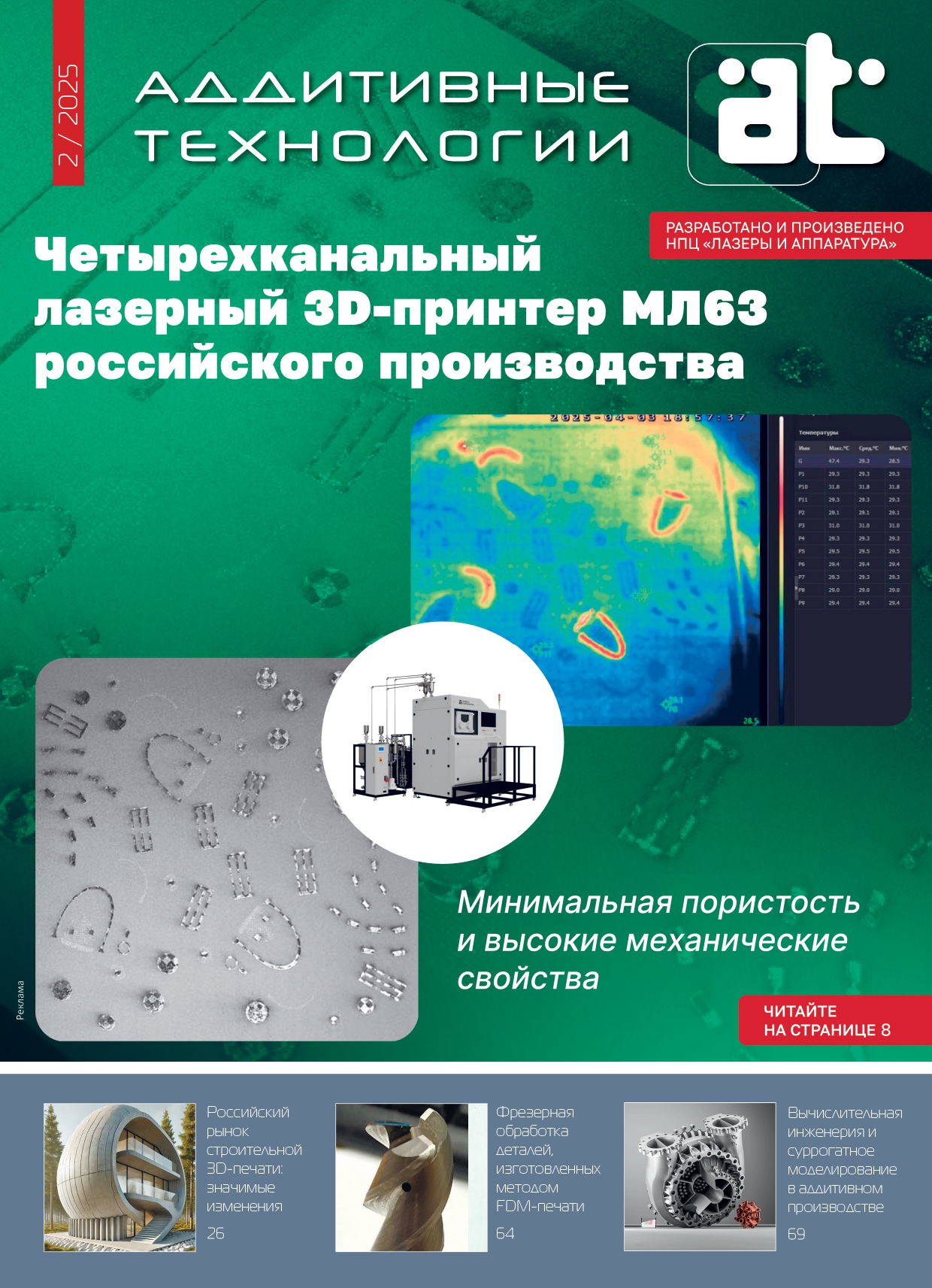 Журнал “Аддитивные технологии” №2’2025