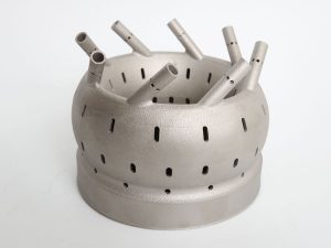 Российские порошки для slm. Образец печати