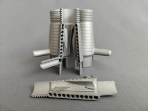 Российские порошки для slm. Образец печати