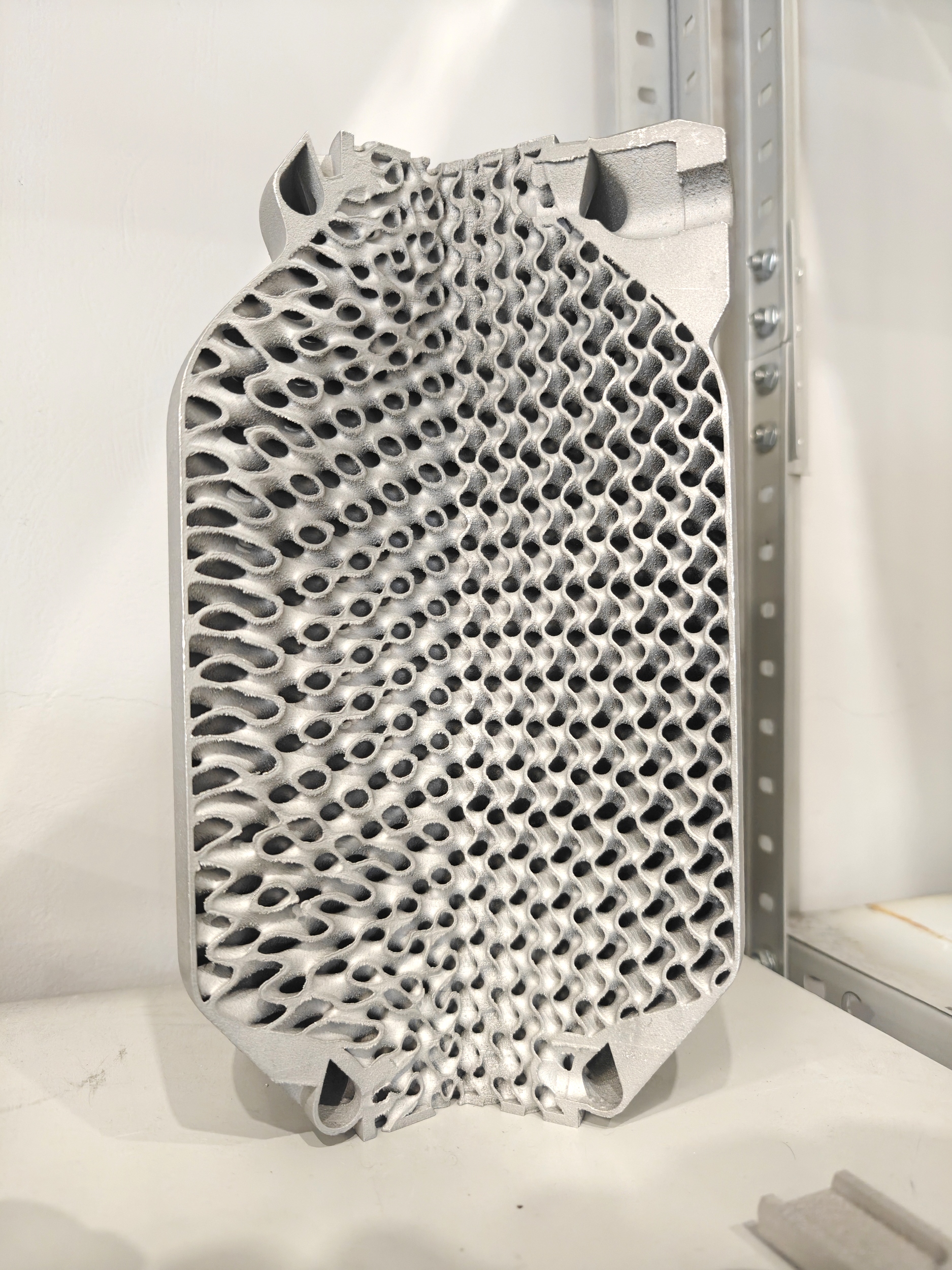 Теплообменник из алюминия. 3д печать Теплообменник из алюминия. 3д печать