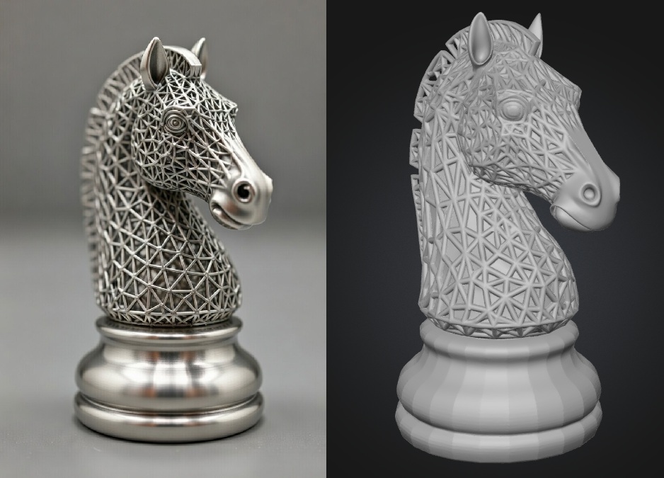 генерация 3D-моделей ИИ