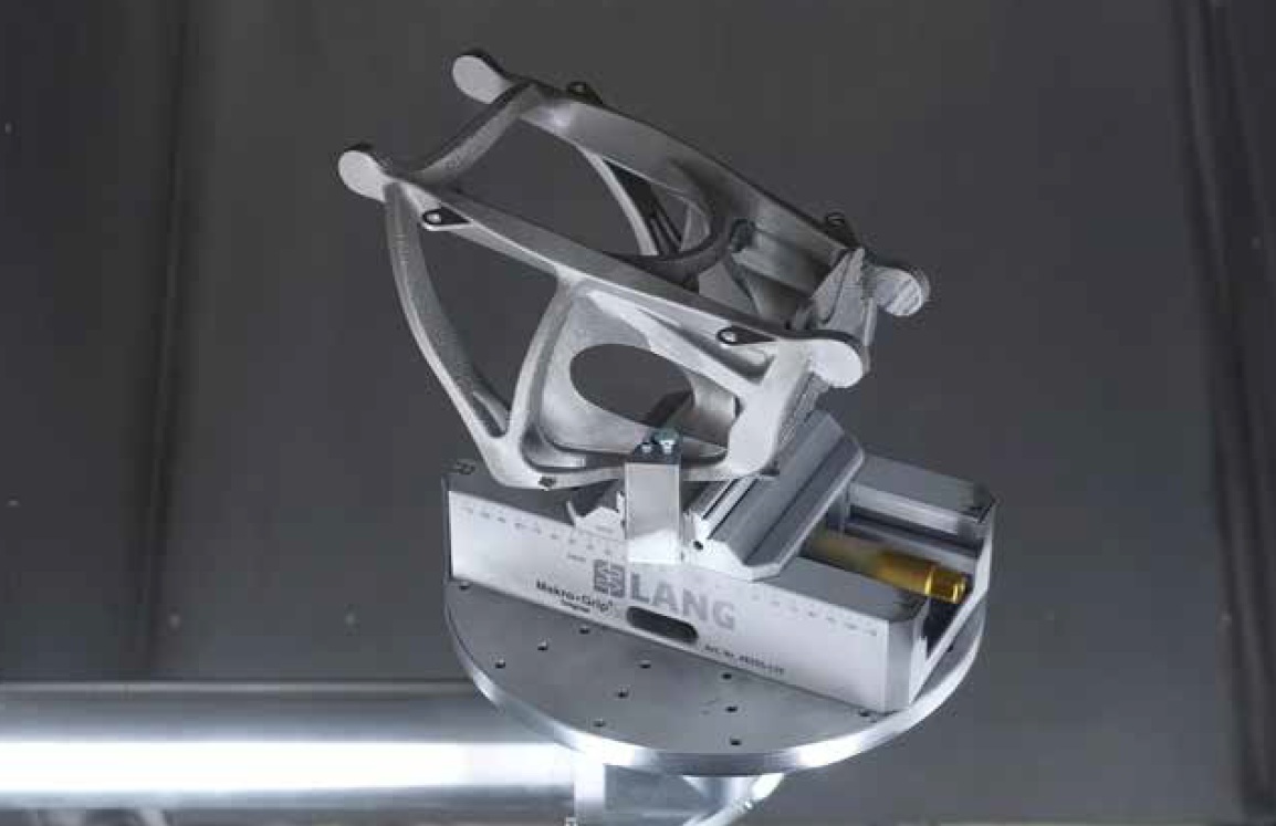 удаление поддержек сухим льдом