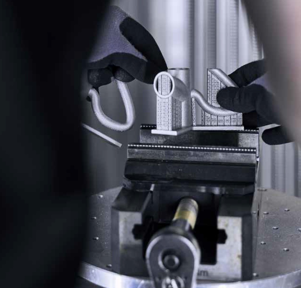 удаление поддержек сухим льдом