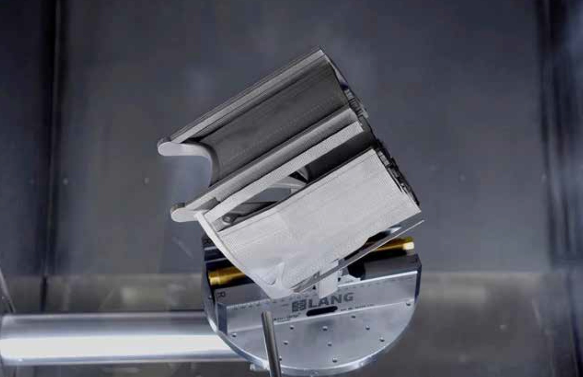 удаление поддержек сухим льдом