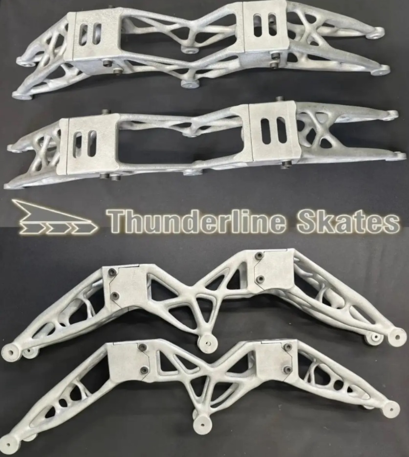 Собранный комплект рам Thunderline Skates Raiju Собранный комплект рам Thunderline Skates Raiju
